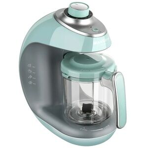 MaxKare BFP-1800MT Baby Food Maker Food Processor Blender, Aqua Blue